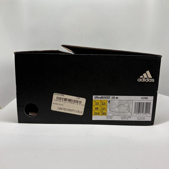 Adidas Original Ultraboost Running Shoes Black 13